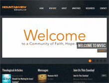 Tablet Screenshot of mountainviewsd.org